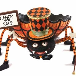 Katherine's Collection Silly Spider Candy Bowl New!