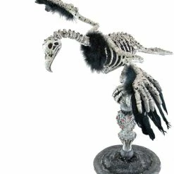 Katherine's Collection Vulture Skeleton On Staff