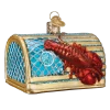 Old World Christmas Lobster Trap Ornament 2 Old World Christmas Lobster Trap Ornament