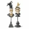 TheHolidayBarn.com Lord & Lady Skeleton Bust New!