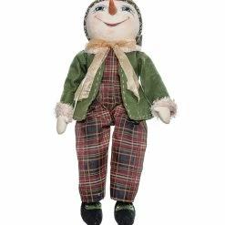 Joe Spencer Lucas Snowman Doll New!