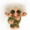 TheHolidayBarn.com Lucky Troll With Four Leaf Clover New!