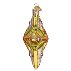 Old World Christmas Luminous Star Glass Ornament