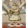Bethany Lowe Mama Mouse Christmas Figurine New!