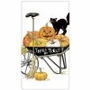 Mary Lake-Thompson Halloween Pumpkin Wheelbarrow Towel New! 2 Mary Lake-Thompson Halloween Pumpkin Wheelbarrow Towel New!