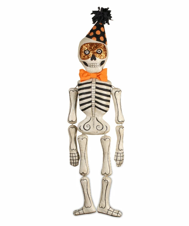 Bethany Lowe Mr Bones Skeleton, Paper Mache New! 3 Bethany Lowe Mr Bones Skeleton, Paper Mache New!