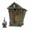 Department 56 Halloween Town City Hall & Mayor Figurine Set