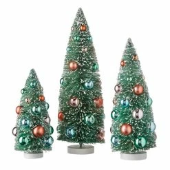 Raz New! Pastel Bottle Brush Trees