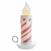TheHolidayBarn.com Large Peppermint Swirl Candle, 17.5"