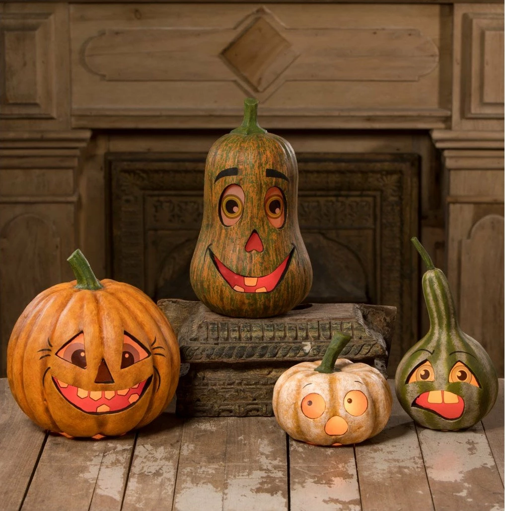 Bethany Lowe Frightened Pumpkin Luminary 4 Bethany Lowe Frightened Pumpkin Luminary