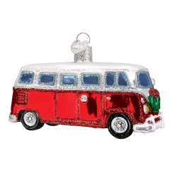 Old World Christmas Retro Camper Van Ornament
