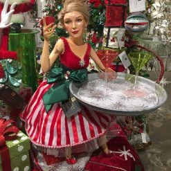 Katherine's Collection New! Retro Christmas Hostess Server