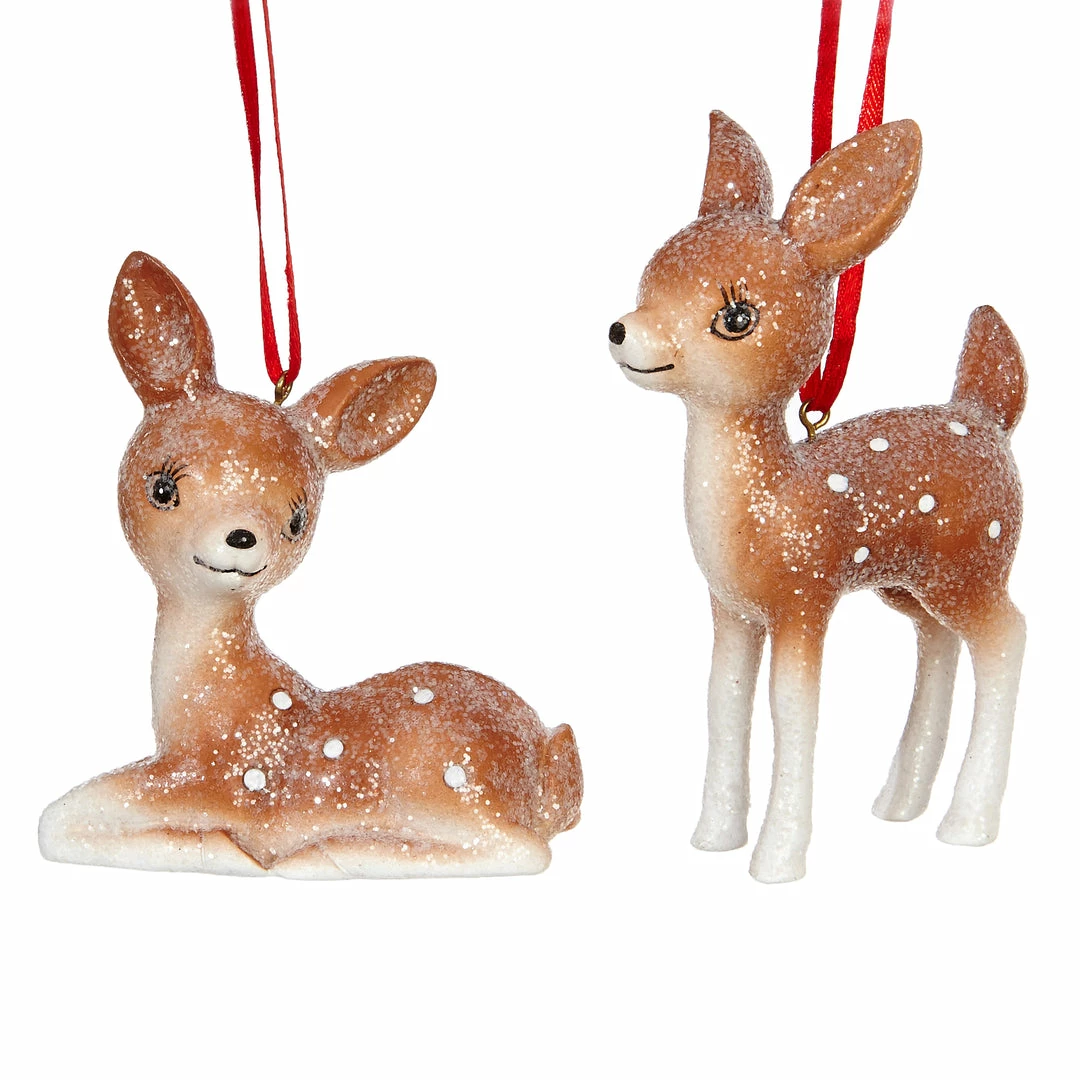 Raz New! Retro Deer Ornaments 4 Raz New! Retro Deer Ornaments