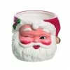 Transpac Retro Winking Santa Container
