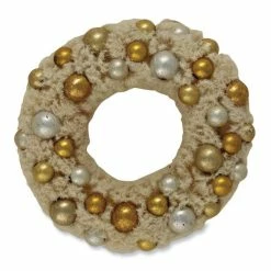 The Holiday Barn Bethany Lowe Romantic Bottle Brush Wreath Ornament