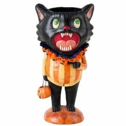 One Hundred 80 Degrees Sassy Cat Container Halloween