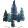 Cody Foster Shades Of Blue Bottle Brush Trees
