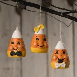 Bethany Lowe Silly Candy Corn Ornaments