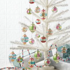 Raz New! Silver Tinsel Tree, 36"