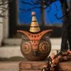 Bethany Lowe Spooky Owlfonzo Owl Container New!