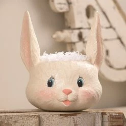 Bethany Lowe New! Sweet Easter Bunny Bucket