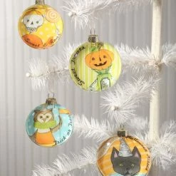 Bethany Lowe Sweet Treats Glass Disc Ornaments