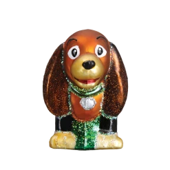 Old World Christmas Toy Coil Dog Ornament