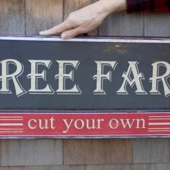 Ragon House Tree Farm - Cut Your Own Christmas Tree Sign