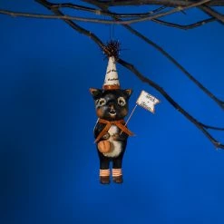 Bethany Lowe Trick Or Treat Kitty Cat Ornament New!