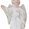 ShiShi Victorian Christmas Heaven's Little Angel Ornament, Decoupage On Metal