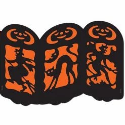 Beistle Beistle Vintage Halloween Vintage Halloween Silhouette Tabletop Screen