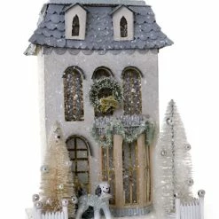 Cody Foster New! White Chateau Putz House