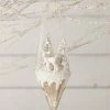 Bethany Lowe New! Winter Fawn Glass Cone Ornament