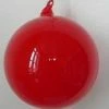 Winward Jim Marvin Classic Red Bubblegum Glass Ornaments
