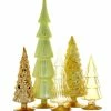 Cody Foster New! Yellow Candy Glass Trees, Large